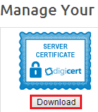 Download Server Certificate